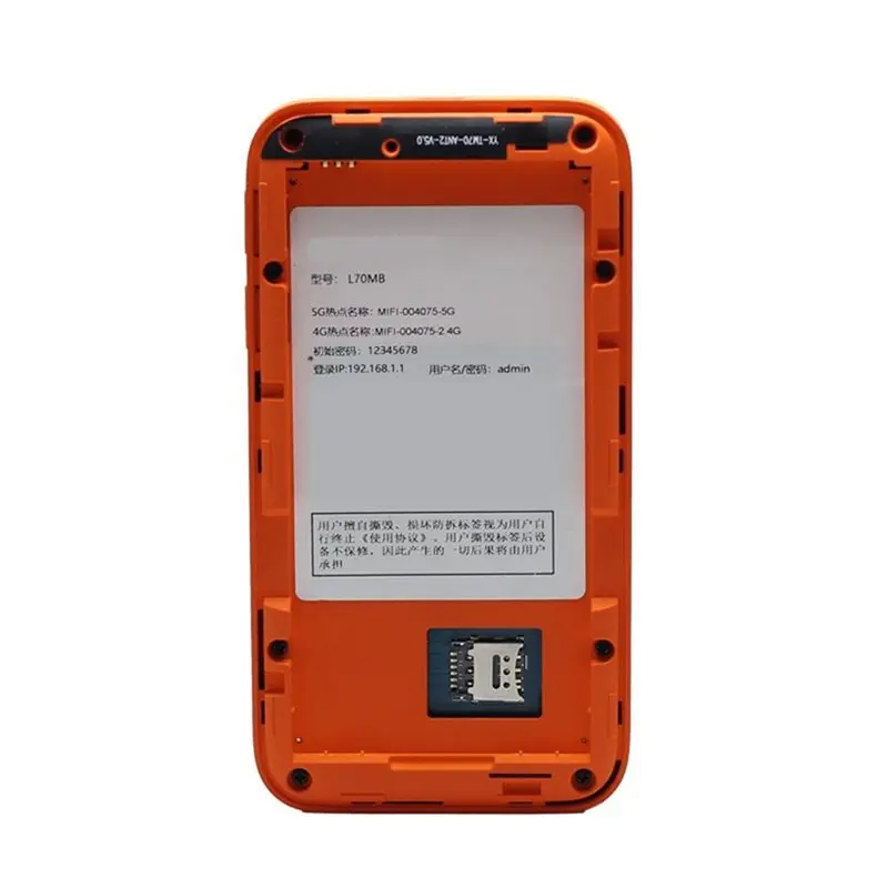 Ingenious-High Speed Wifi6 Dual Band Portable Router 5G Mobile Hotspot Travel SIM Card Slot Support 16 Device Connections