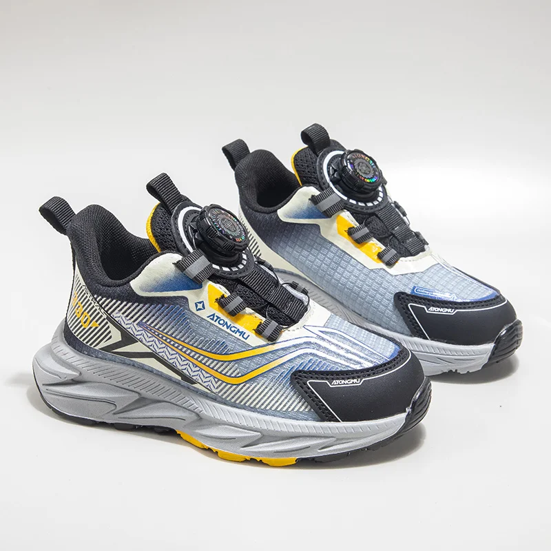 

Trendy Print Children's Sports Shoes Knob Low Cut Kid Sneakers Boys Trainers Platform Running Sneakers For Girls zapatillas nino