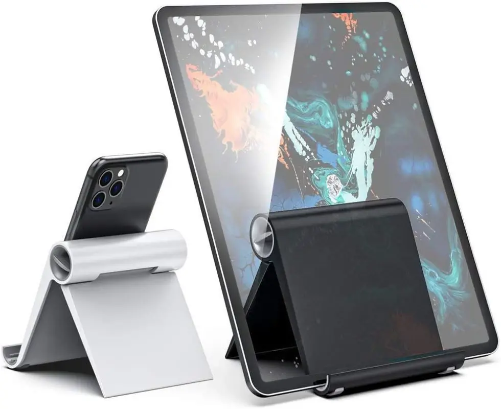 

Cell Phone Stand,Stand for iPhone, iPad,Desktop Solid Desk Stand, Compatible with All iPhone 13 Pro max/13Pro/13/13 mini/12 Pro