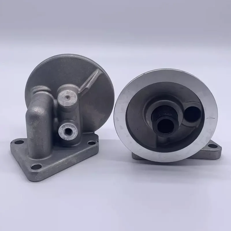 Excavator Parts Oil Filter Seat E200B E120B Oil Grid Seat Oil Filter Element Seat Filter Head KS192-6