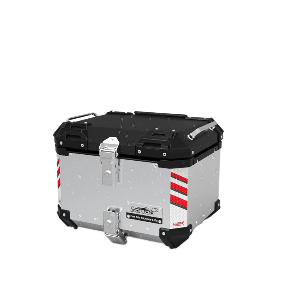 

Motorcycle trunk, waterproof aluminum alloy trunk modification