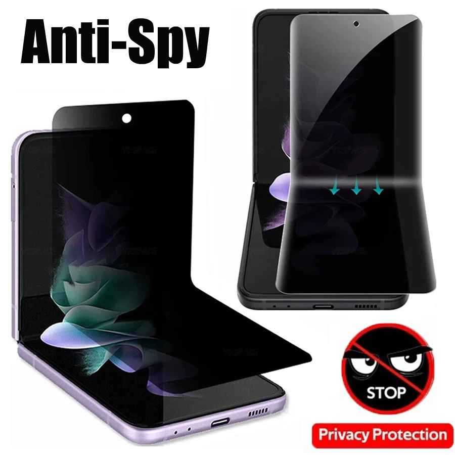 Best Soft EPU Inner Screen Protector Privacy Hydrogel Film For Xiaomi Mi Mix Flip 5G Anti-Spy Peeping