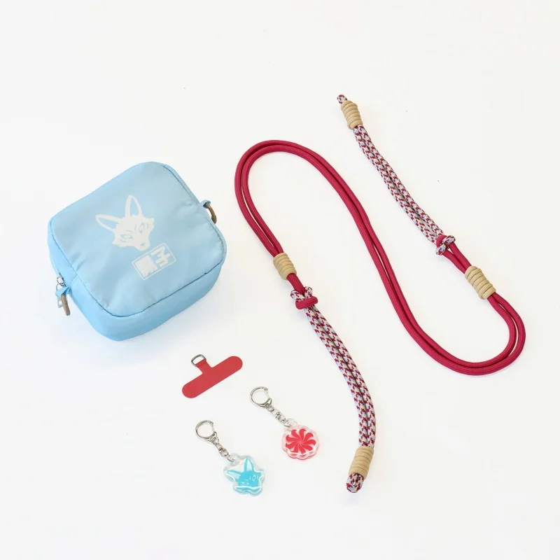 Authentic New D.Va Kiriko Multi‑Function Mini Sling Bag Lanyard Storage Pouch Coin Purse Shoulder Bag Collectible Present Gift view 3