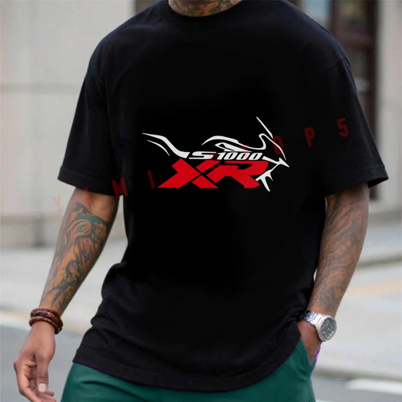 

Motorcycle S1000Xr S 1000 Xr For Driver Moto Men's T-shirt Moto Summer Cotton Short Sleeved Casual O-Neck Unisex Tops