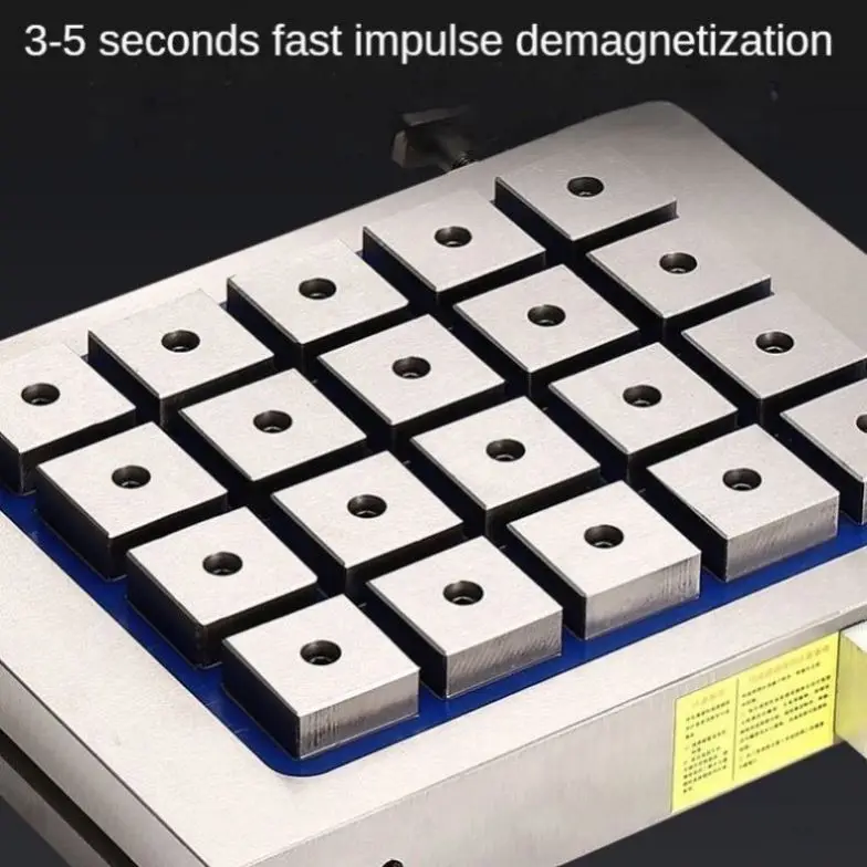 แผ่นแม่เหล็กถาวรควบคุมด้วยระบบอิเล็กทรอนิกส์สำหรับยึดชิ้นงานบนโต๊ะเครื่องจักรกลซีเอ็นซี