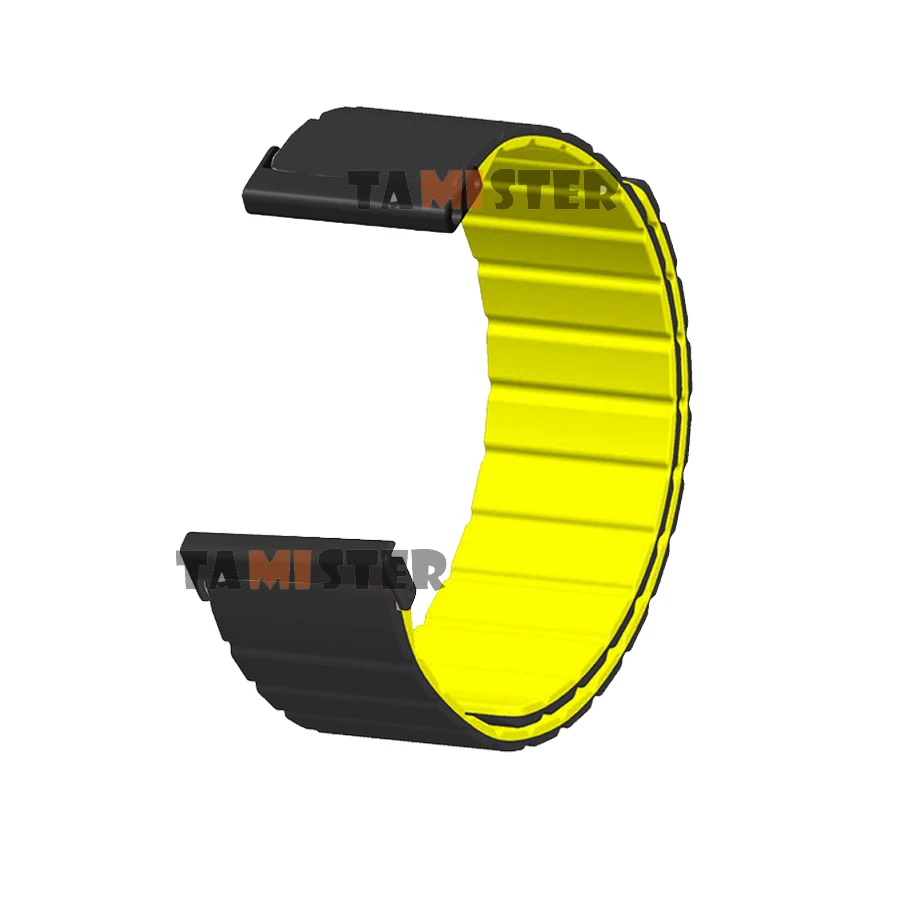 Pulseira de silicone de laço magnético para ticwatch pro 5 pulseira para ticwatch pro 5 pulseira de relógio inteligente substituição correa