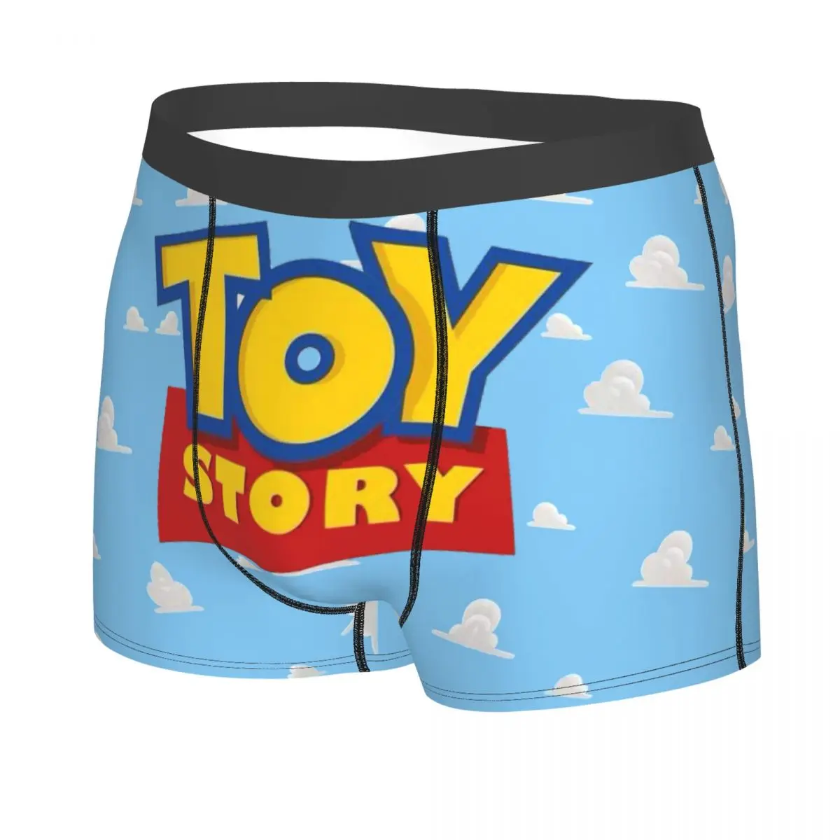 Custom Toy Story Logo Underwear Men Stretch Animation New Boxer Briefs Shorts Panties Soft Underpants For Homme