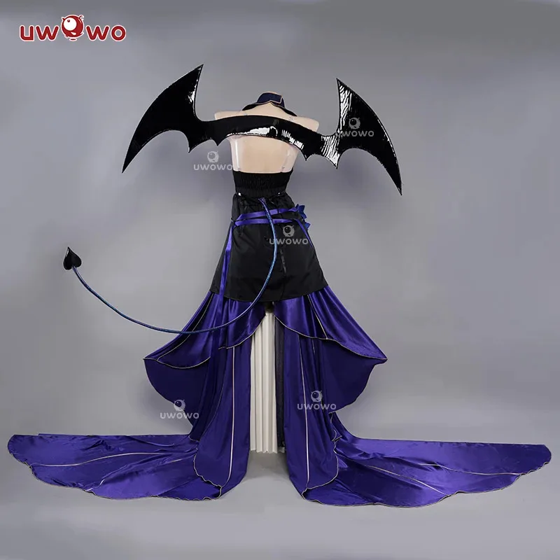 IN STOCK UWOWO Succubus Raiden Shogun Cosplay Costume Genshin Impact Fanart Ei/Baal Devil Cosplay Suit Outfit Halloween Costumes