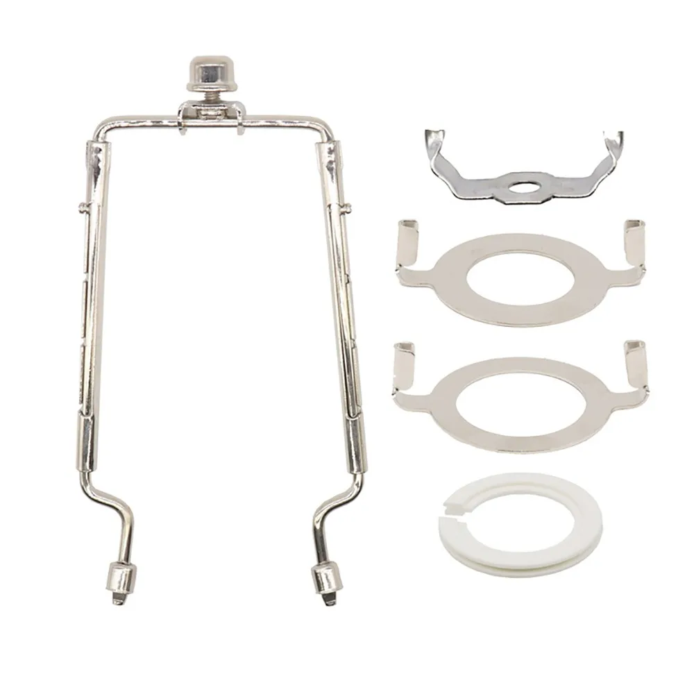

Decorative Adjustable Kit Lamps Harp Kit Universal DIY Lamp Shade Holder Standard Shade Bracket Table Lamp