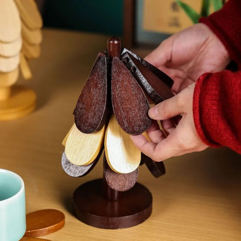 Tree shaped insulation mat, dining table anti scalding mat, pot mat, holiday gift, creative personalized home decoration