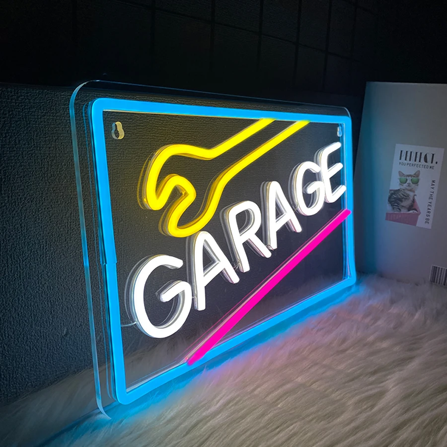 Letreiro Neon para Garagem, De - Auto Repair Shop Signs avaliação e preço