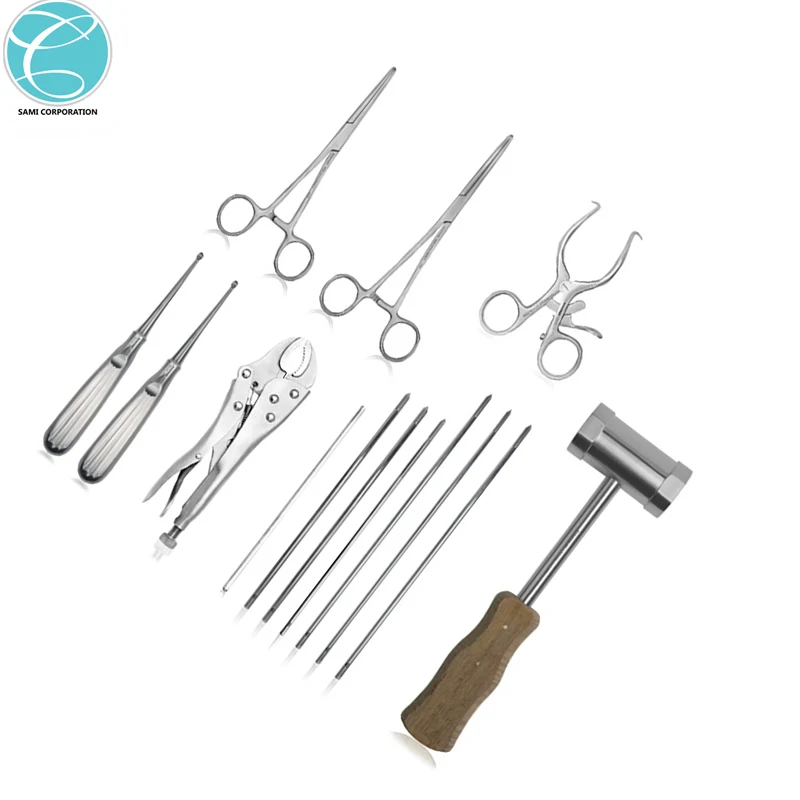 Customized High Quality Equine Trephination Instrument Set Advanced | Eickemeyer Veterinary Equipment