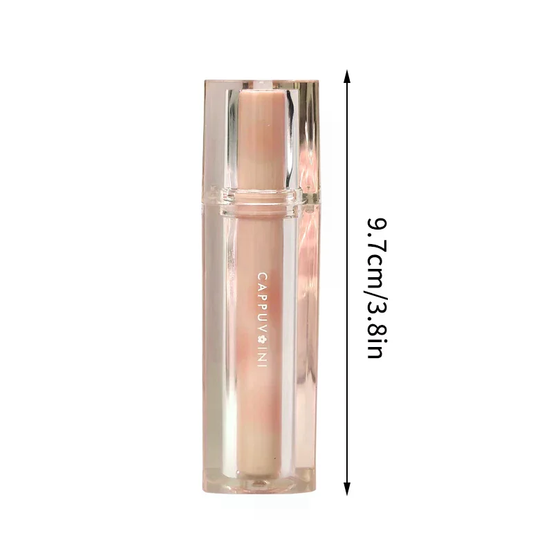 Iced Tea Spiegel Lip Glazuur Waterige Lipgloss Waterdicht Blijvende Transparante Jelly Vloeibare Lipstick Vrouwen Schoonheid Make-up Lip Cosmetische