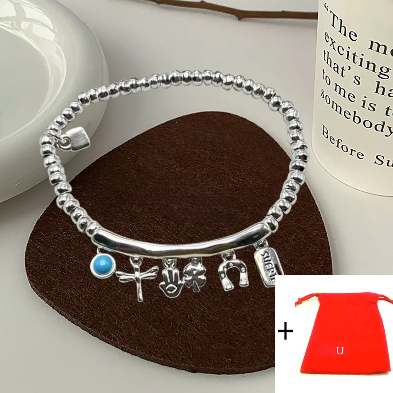 

Hot Selling New Products in Europe and America, High-quality Bead Bracelets, Women's Jewelry Romantic Gift Bags