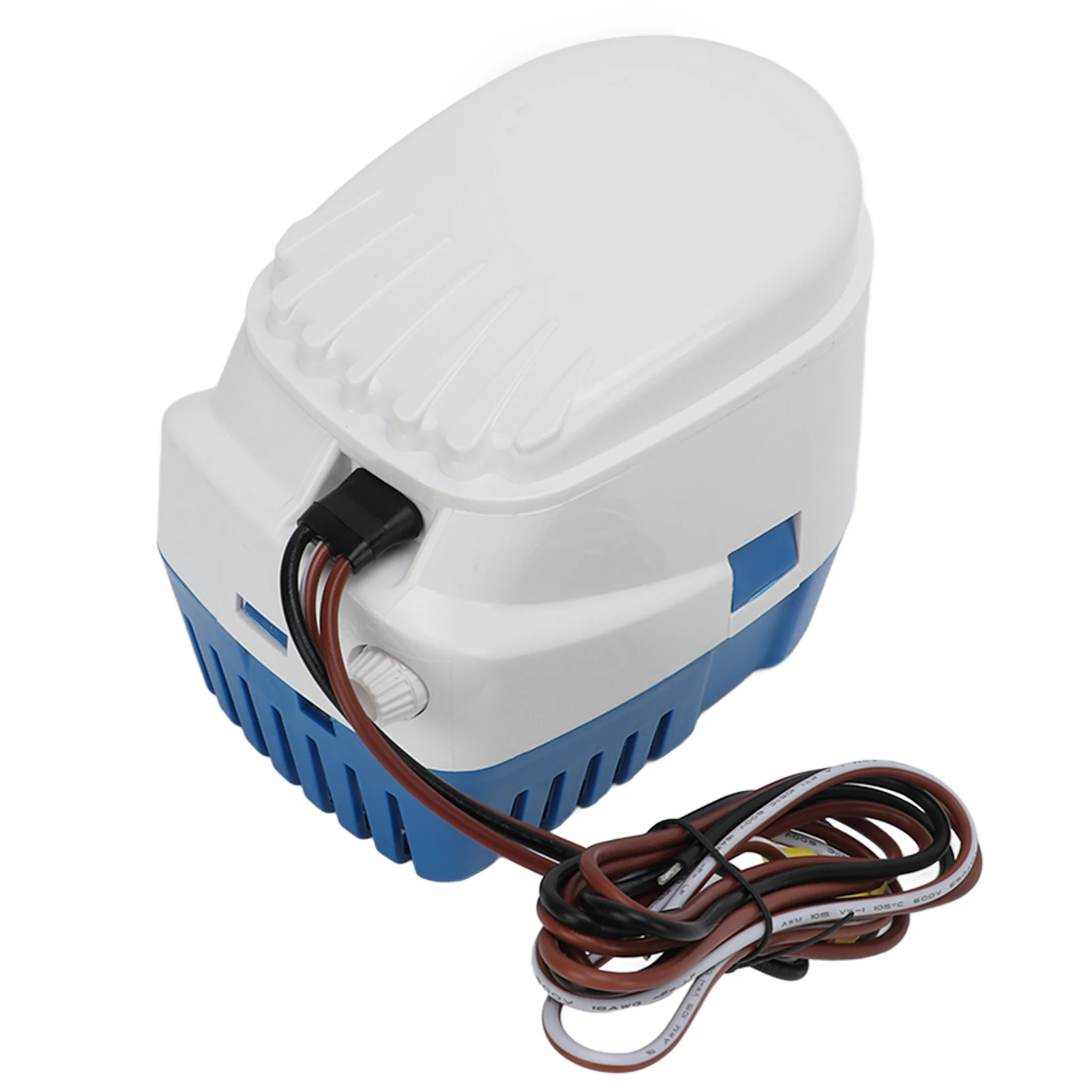 

Bilge Submersible Pump - Electric, Automatic Water Drainage Pump with Reed Sensor System - for Boat Power - Marine Accessory
