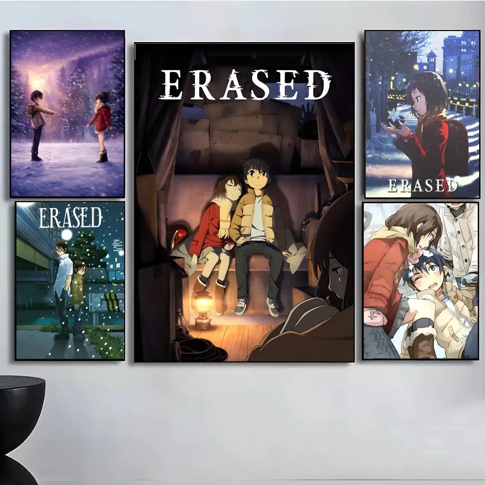 manga E-Erased Poster High Quality Wall Art for Home Office Bedroom Living Room Hallway Bar Perfect Gift Idea