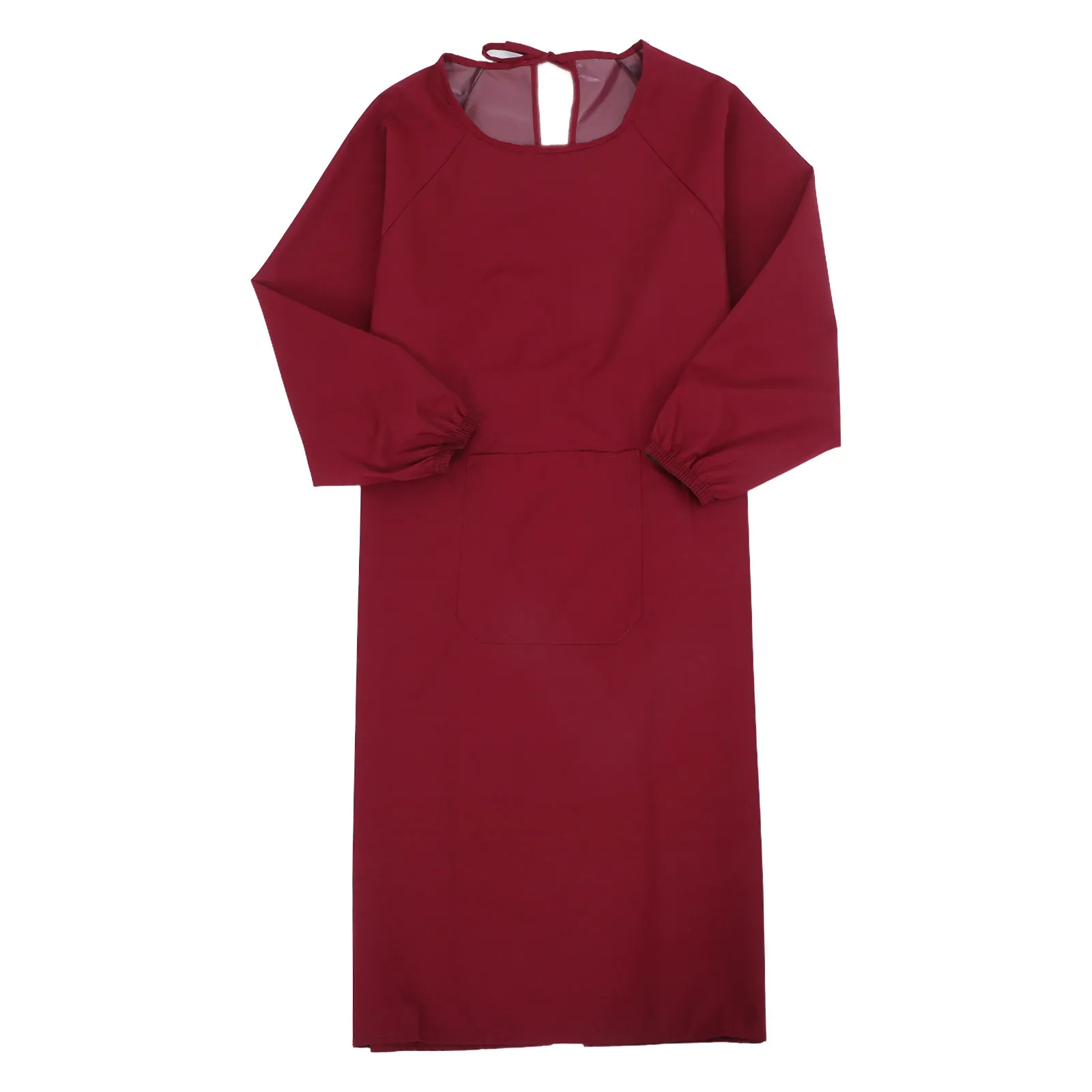 

Waterproof Apron With Sleeves Oil Proof Kitchen Cooking Cleaning Dishwashing Workwear For Restaurant Home Chef Unisex