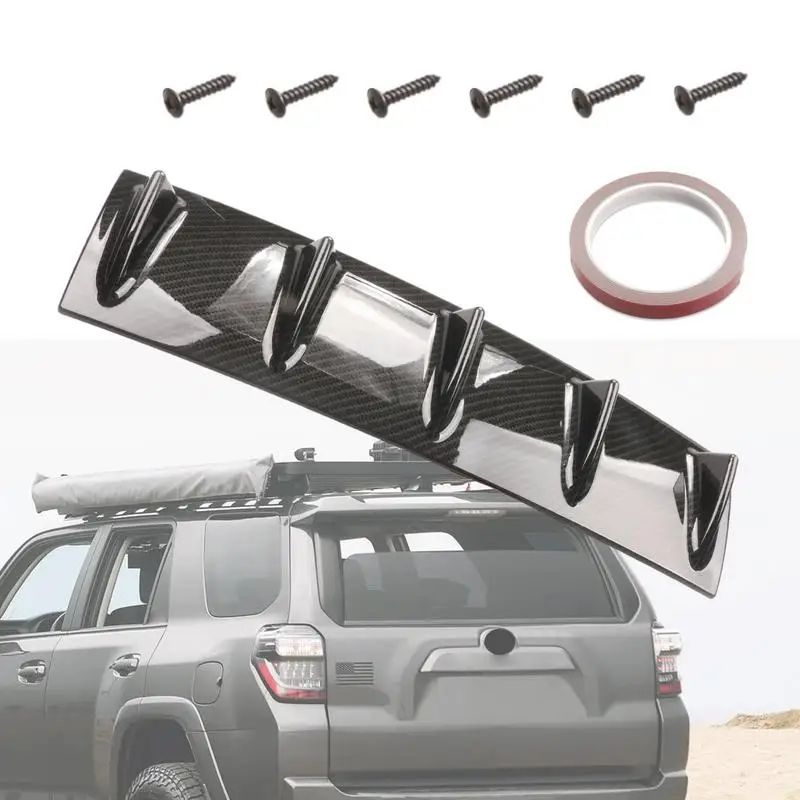 

Задний бампер автомобиля, диффузор, спойлеры, черный задний спойлер багажника, шасси, автомобильные боковые плавники, крылья, внешнее украшение автомобиля