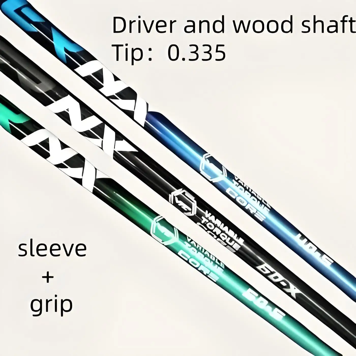 

Golf Club Shaft NX Green/Blue 40/50/60/70 S/SR/R/X Graphite Driver wood Shaft Free Assembly Sleeve for Golf