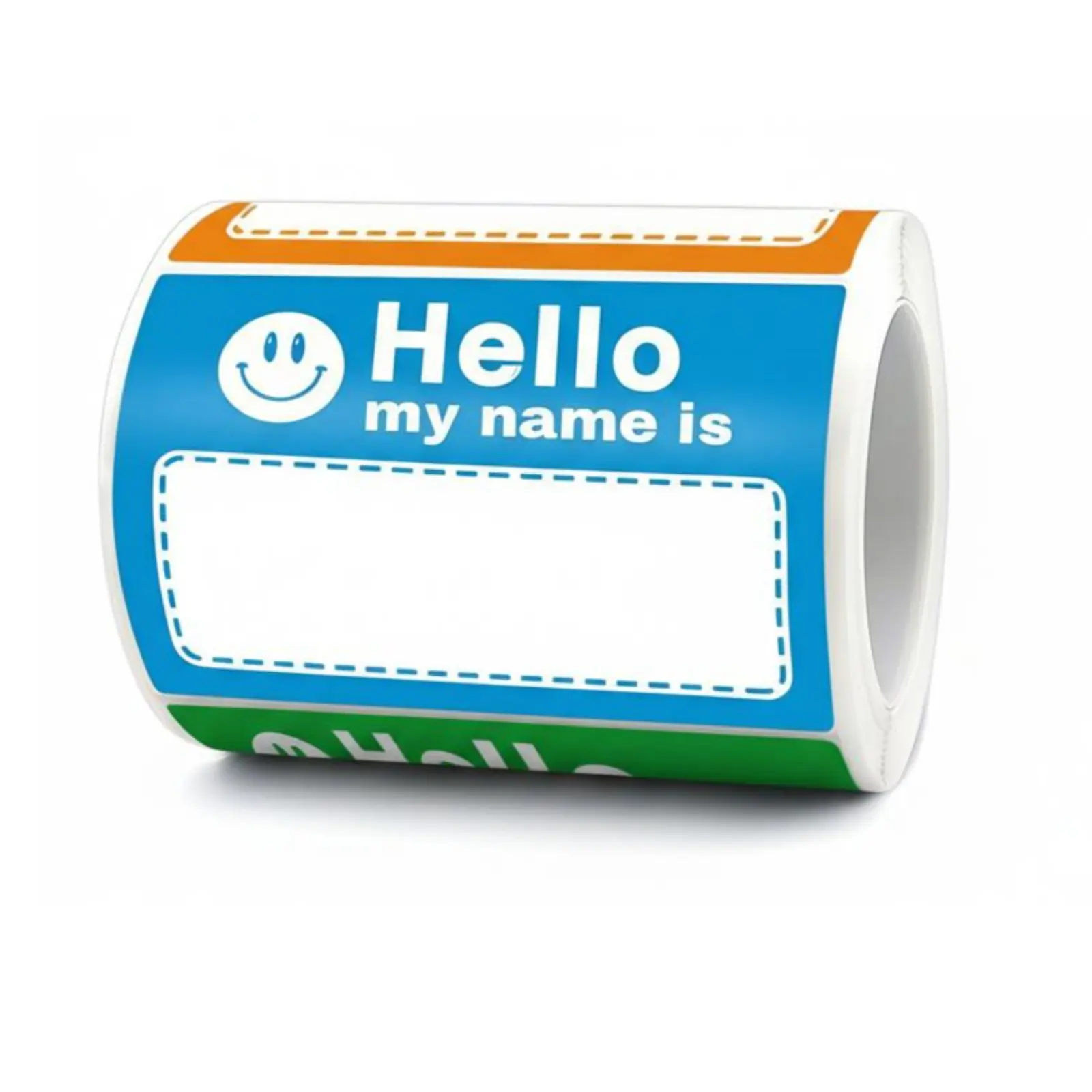 

Handwritten Name Label, Colorful Adhesive Name Tag, Student & Business, Writable, Rectangle