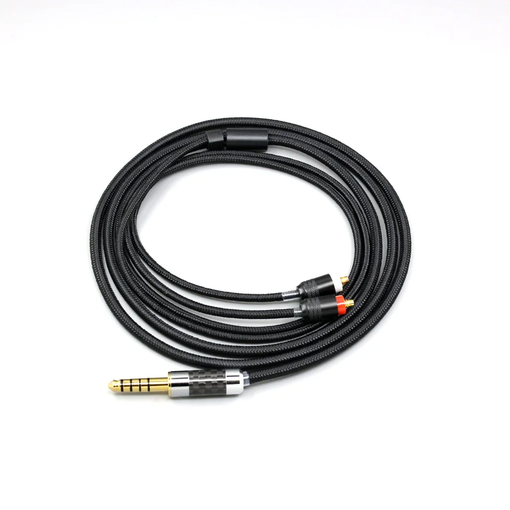 2.5mm 4.4mm Super Soft Headphone Nylon OFC Cable For Sony IER-M7 IER-M9 IER-Z1R Earphone Headset LN007515