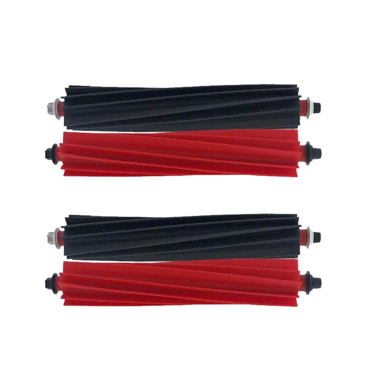 

A58E-Double Roller Brush for Roborock S8 MaxV Ultra G20s Robot Vacuum Replaceable Accessories Washable Main Brush-2 Pair