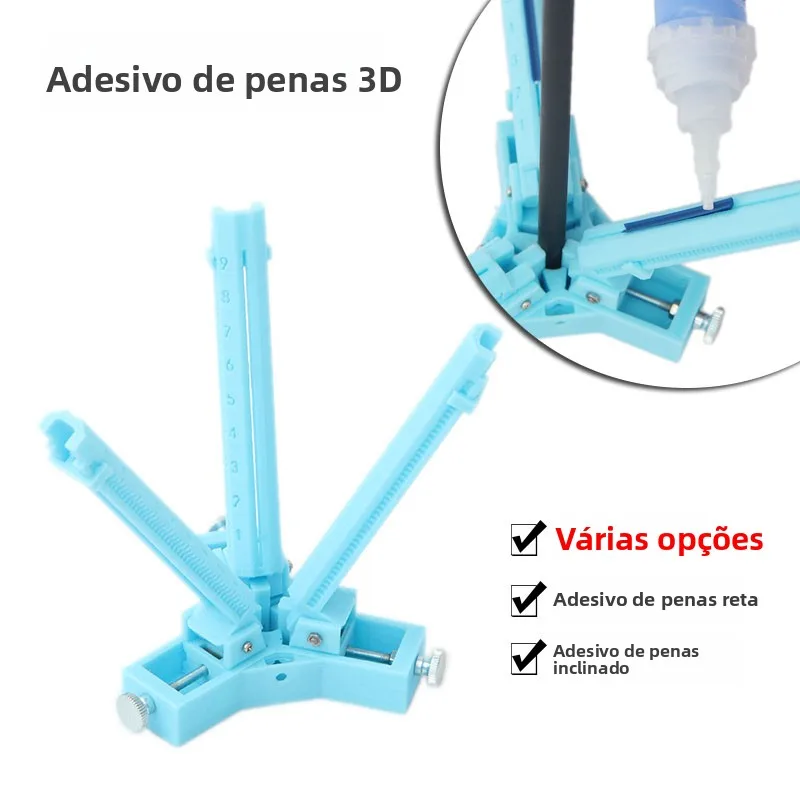 dispositivo-adhesivo-de-plastico-de-alta-precision-impreso-en-3d-para-fabricacion-de-flechas-de-tiro-con-arco-plumas-en-espi