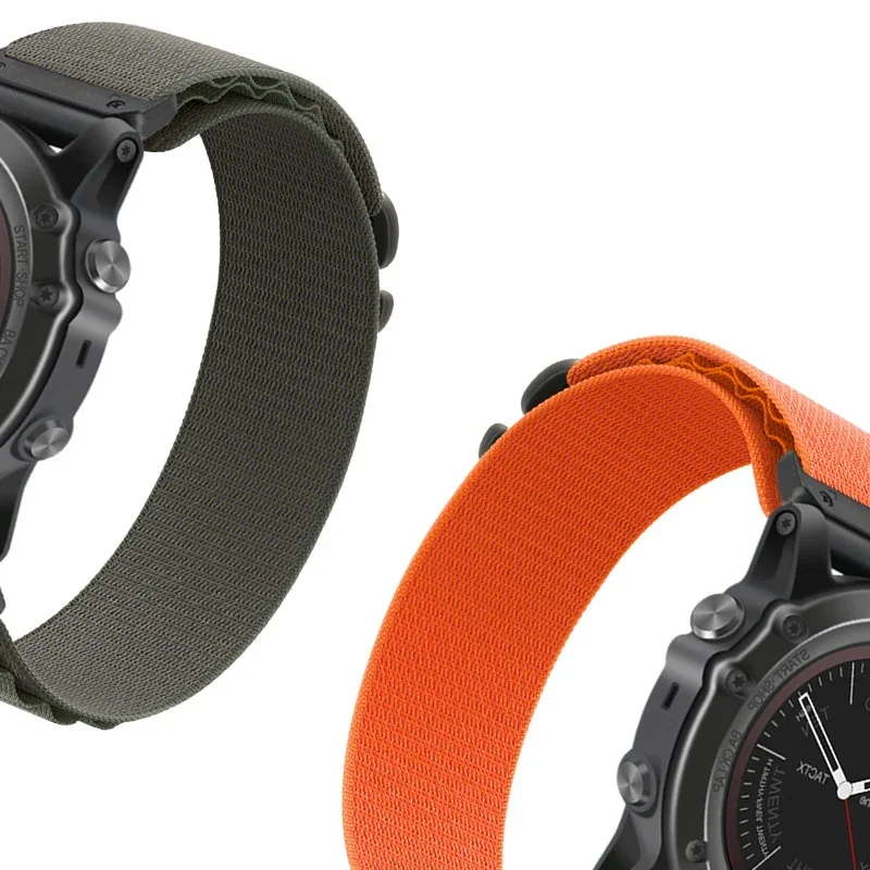 Bracelet en nylon à dégagement rapide pour Garmin, bracelet, boucle alpine, Garmin Fenix 7, 6, 5X Pro, 3HR, Insinct, Forerunner 965, 945, 26mm, 22mm