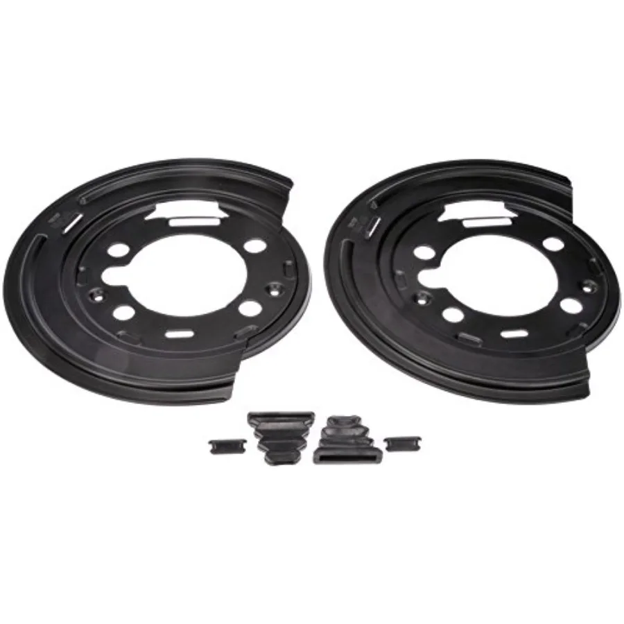 

924-493 Rear Brake Dust Shield - 1 Pair Compatible with Select/ GMC/ Hummer Models