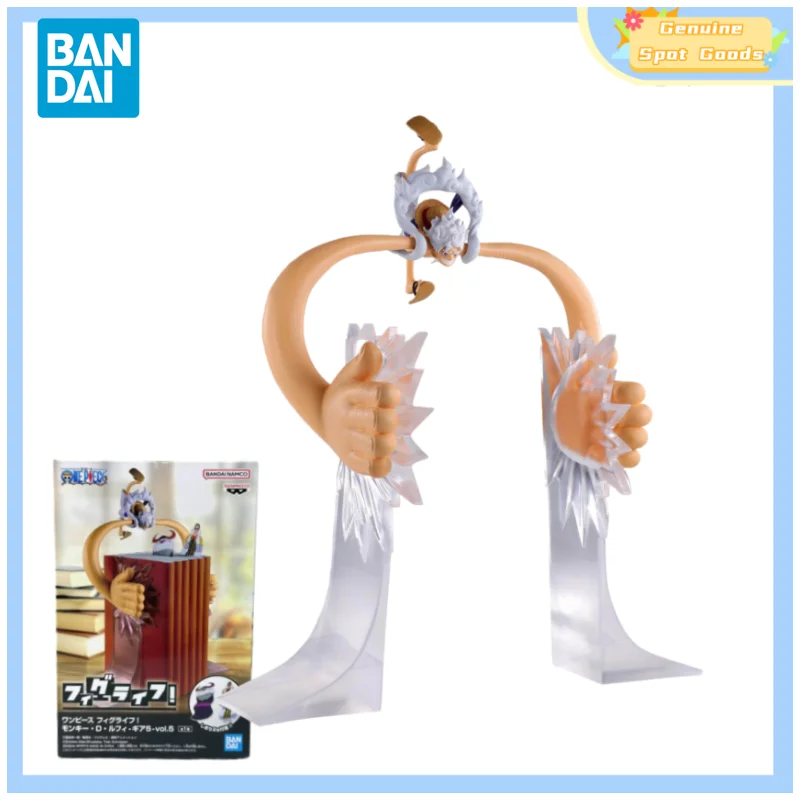 

Оригинальная фигурка Bandai ONE PIECE Monkey D. Luffy Gears 5, аниме-фигурка, модель, игрушка, подарок для детей, любителей аниме и коллекционеров