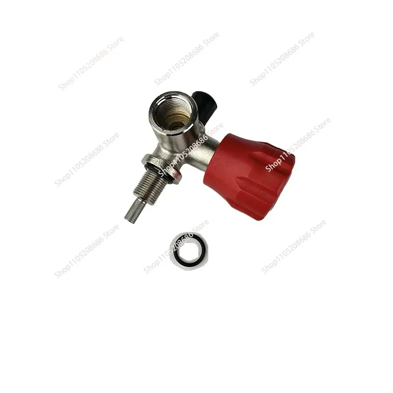 6.8L high-pressure gas cylinder head valve 3L 5L super large to small adapter valve set