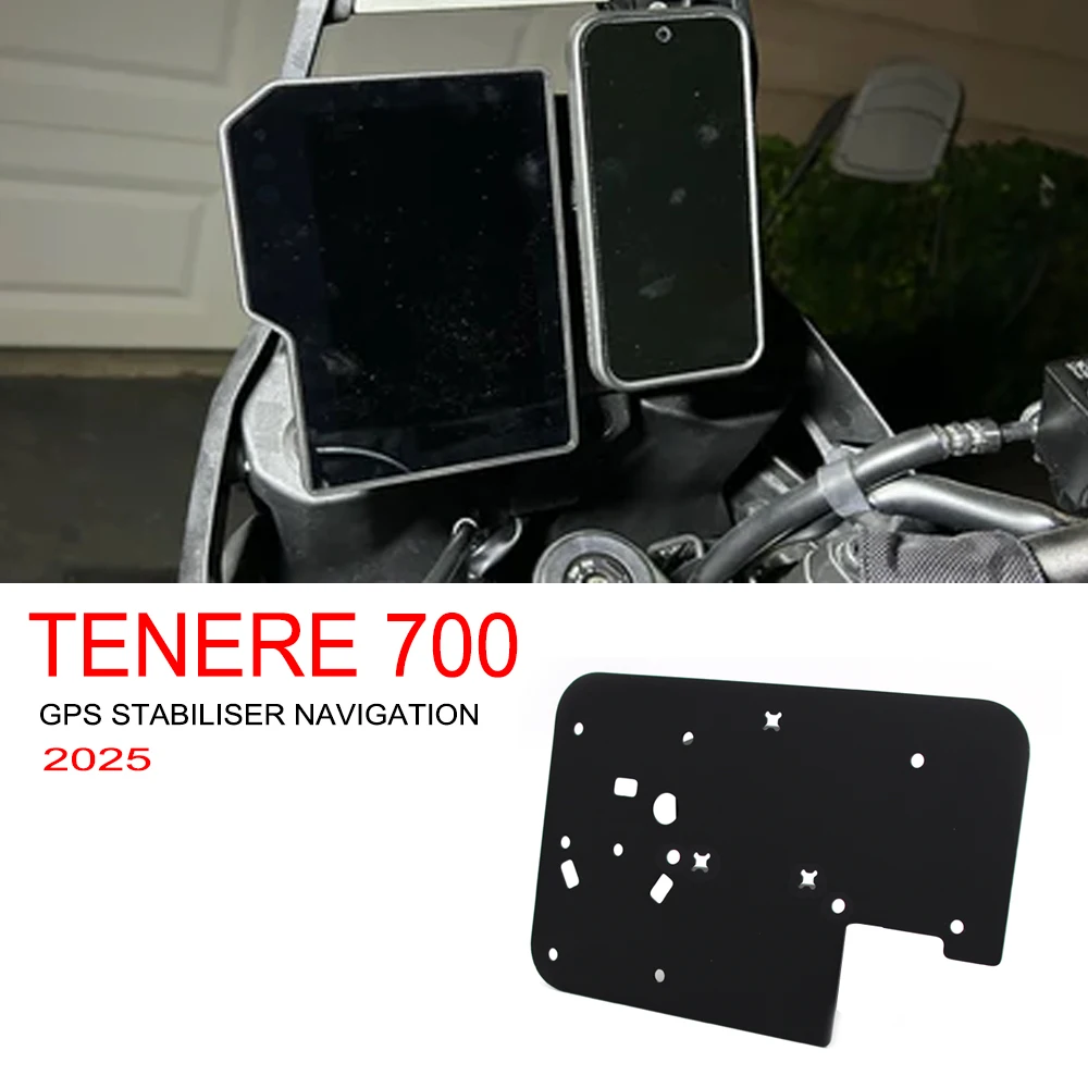 

For Yamaha Tenere 700 Tenere700 2025 Multifunction Display Base GPS Stabiliser Navigation TFT Holder Dashboard Replacement Kit
