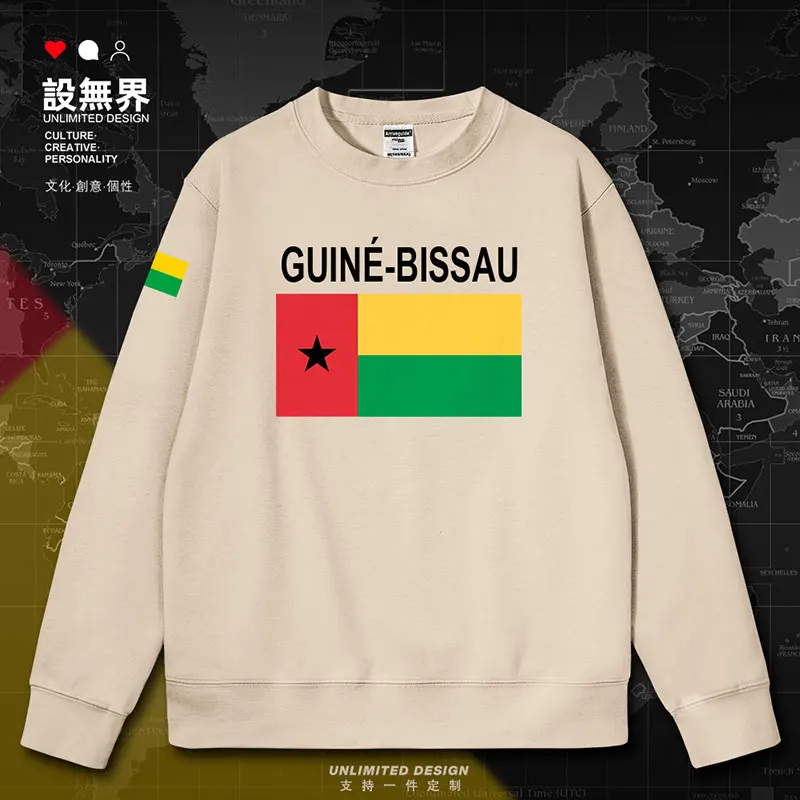 Guinea Bissau Country mens hoodies Sportswear for men fashion tracksuit Coat crewneck sweatshirt printed autumn winter clothes