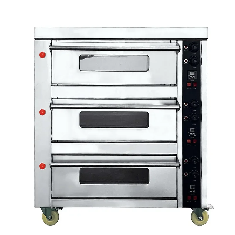 Layer stove gas oven, standard three-layer six-plate roast chicken bread moon cake cake baking large capacity