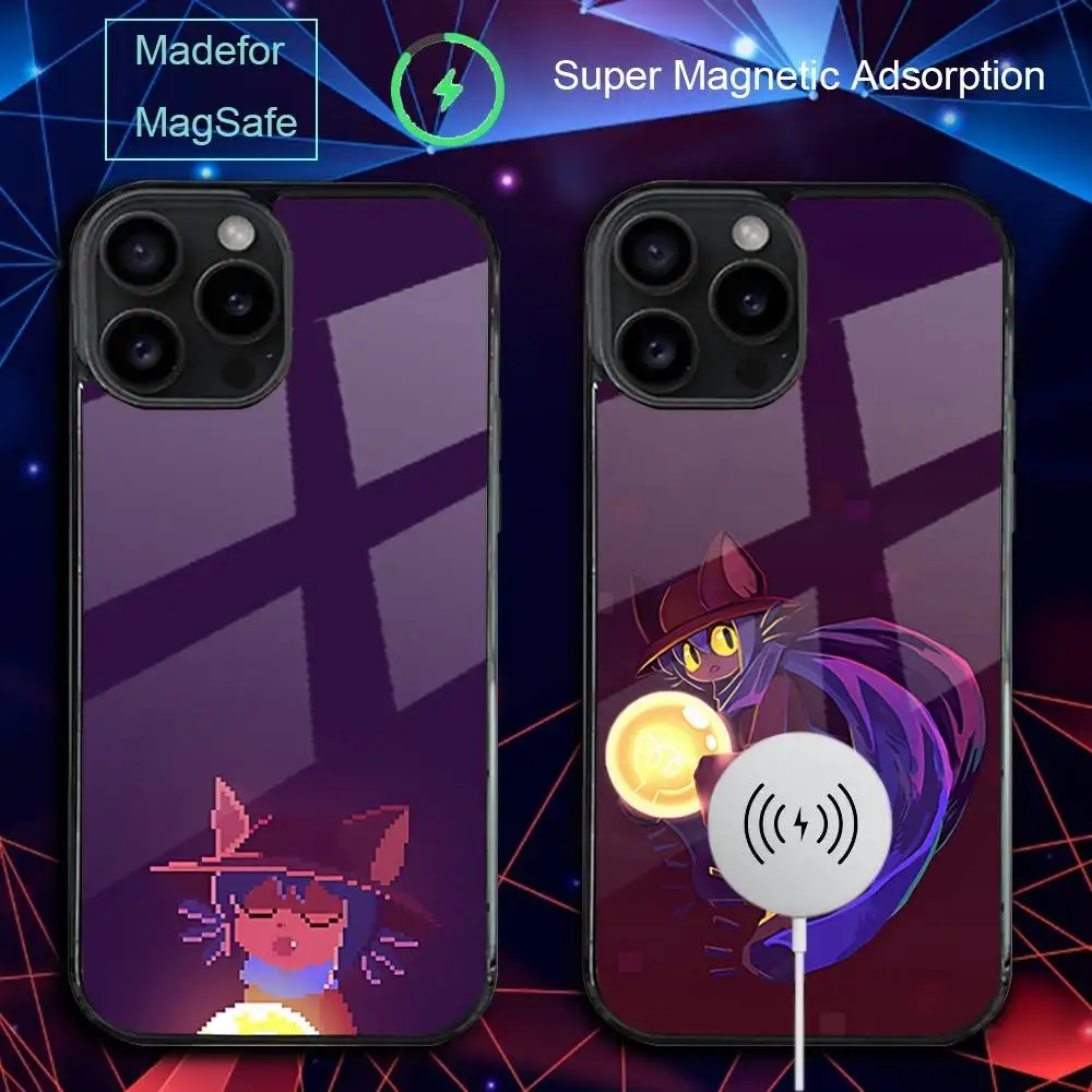 

O-One Game Shot N-Niko Phone Case For iPhone 17,16,15,14,13,12,11,Pro,Max,Plus,Mini,SE4,E Magnetic Magsafe Wireless Charging