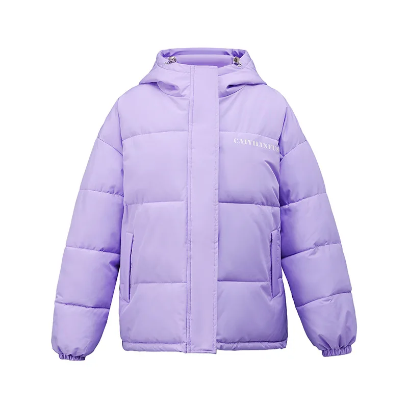 Женские пуховые хлопковые парки, пальто, зимняя куртка 2024, утепленное теплое пальто с хлопковой подкладкой, студенческие пуховики с капюшоном, парки, зимняя одежда, верхняя одежда