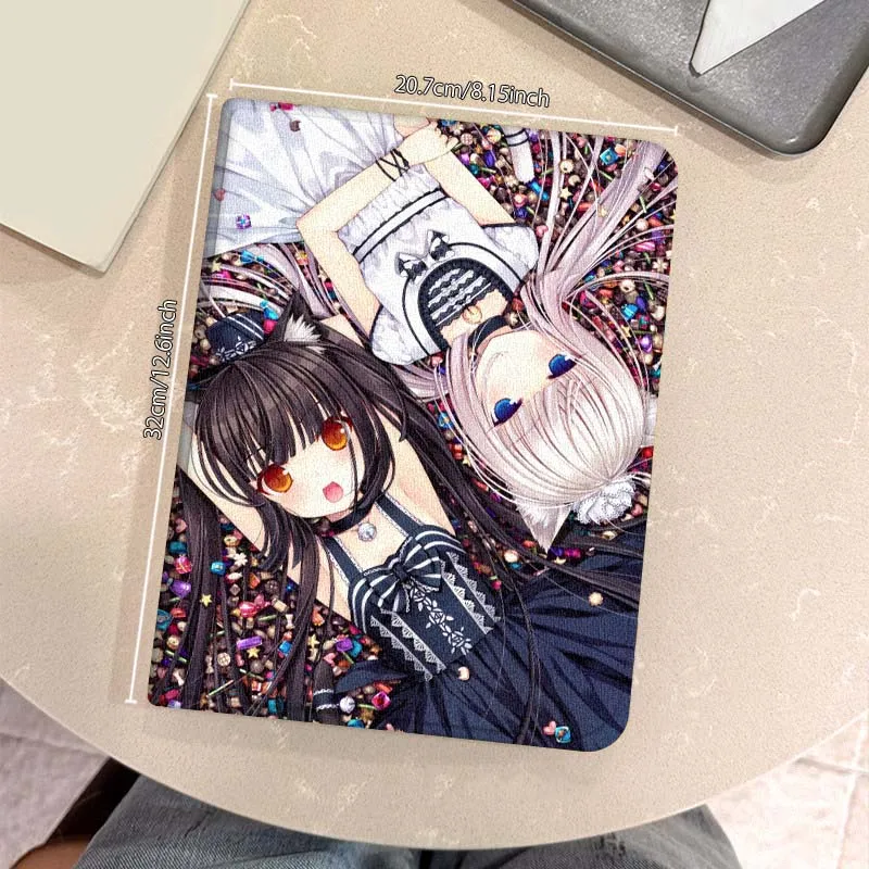 

N-Nekoparas Cartoon Beautiful For Xiaomi Redmi Mi Pad 4 5 6 6s 7 8 SE Pro 2 11 Plus Max 12.4 11 11.2 12.5 8.7 inch Tablet Case