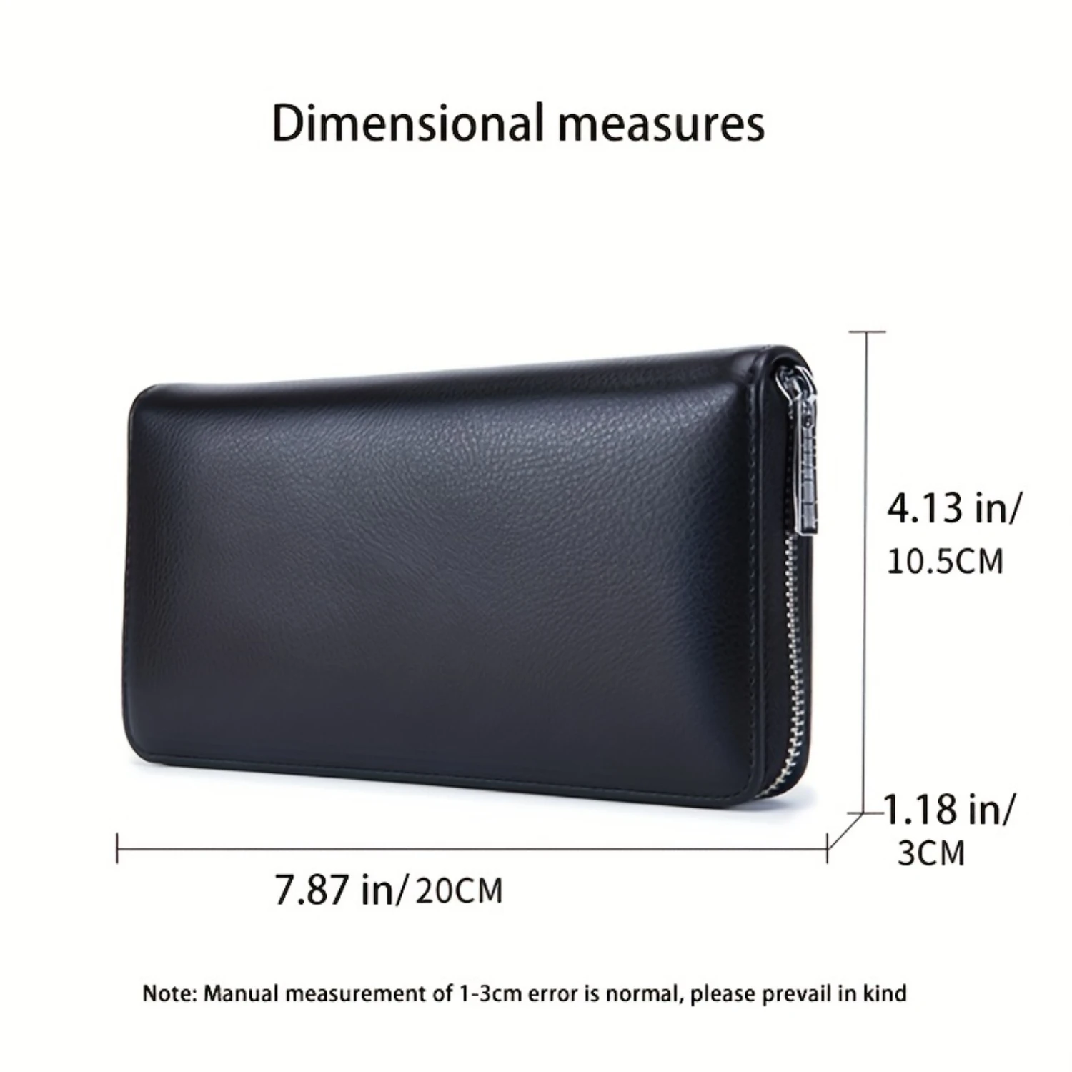 RFID Multi-card Slot Long Wallet for Men, Passport & Business Card Bag with Large Capacity - Organized and Functional