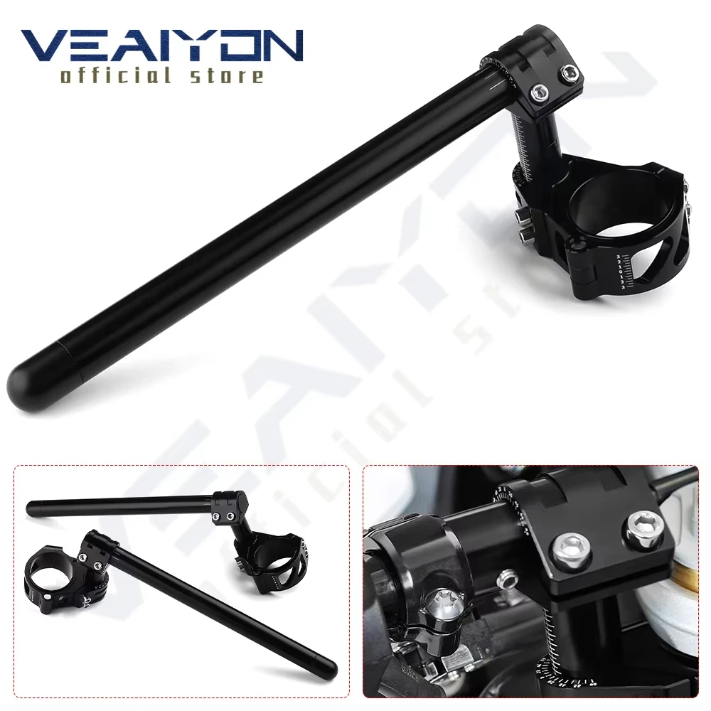 

For YAMAHA VMAX V-MAX vmax 2009 2010 2011 2012 2013 2014 2015 2016 Motorcycle Accessories Clip On Ons Fork Handlebars Riser 50mm