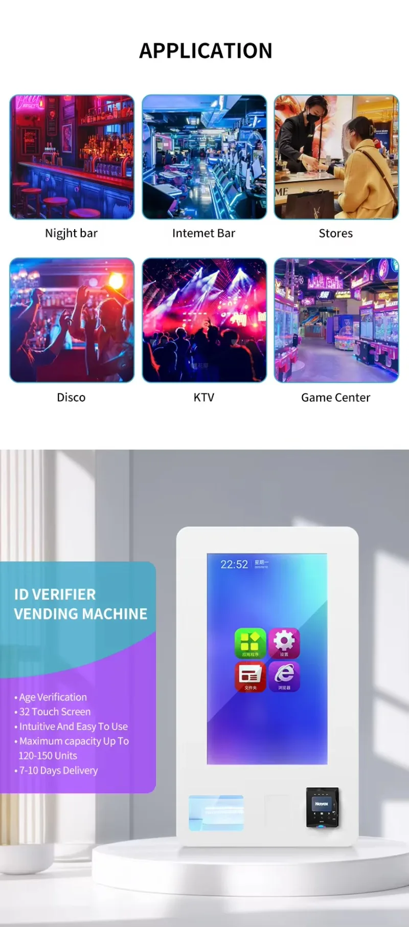 Customize Small Desktop Cigarette & Snack Vending Machine Electronic cigarette vending machine