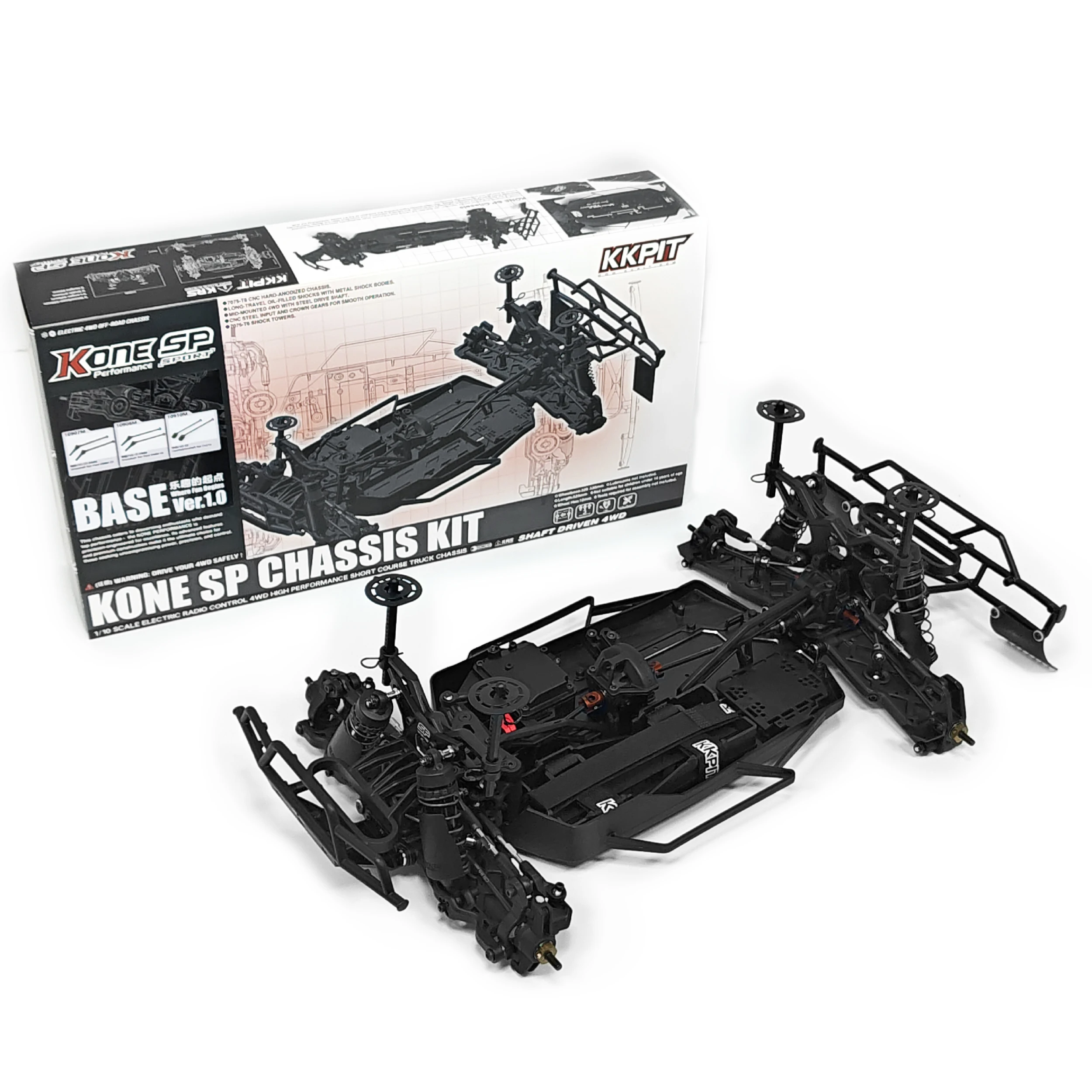 KKPIT 1/10 KONE SP KIT Electric RC Short Course Truck 330mm