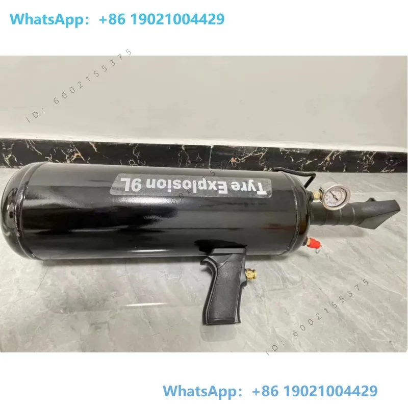 Car Vacuum Tire Burst Charger,  Sealer Fast Inflatable Cylinder Burst Charger for Tire Repair