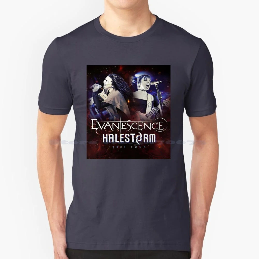 Tow Sister T Shirt 100% Cotton Tee Evanescence For Fans