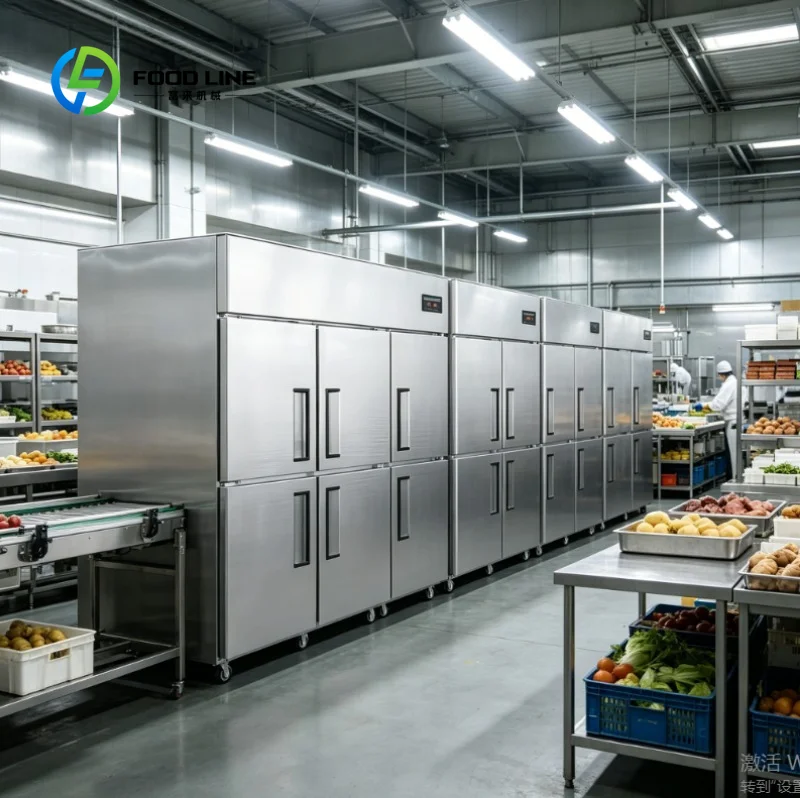 customize  Refrigerator Display Cooler Cabinet Chiller Unit for Efficient Quick Freeze Food and Beverage Storage