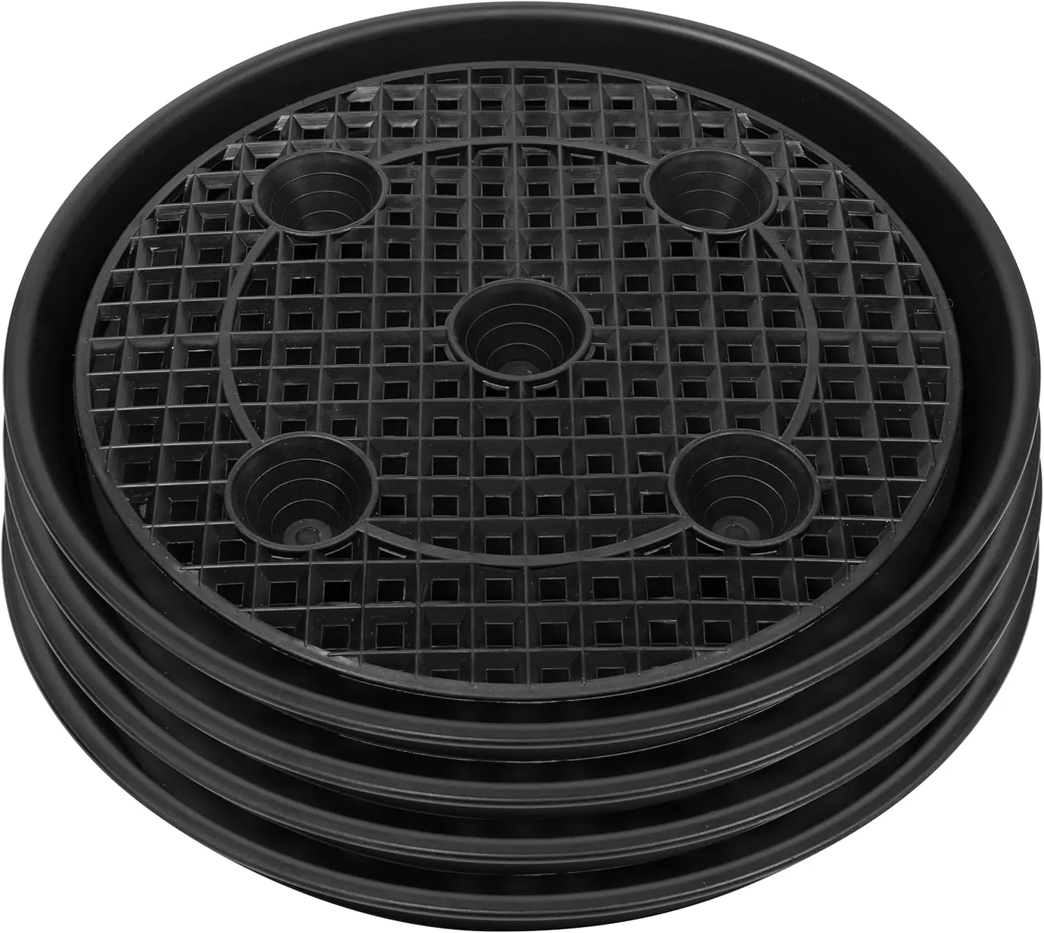 

Подставка для растений, 4 шт., 14 дюймов, приподнятая тканевая подставка для горшков с автополивом