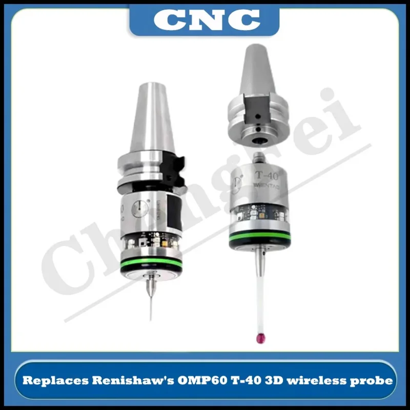 Cnc T-40 Machine Tool Infrared Probe Wireless R Measurement Probe 2d3d Mold Inspection Sensor To Replace Renishaw