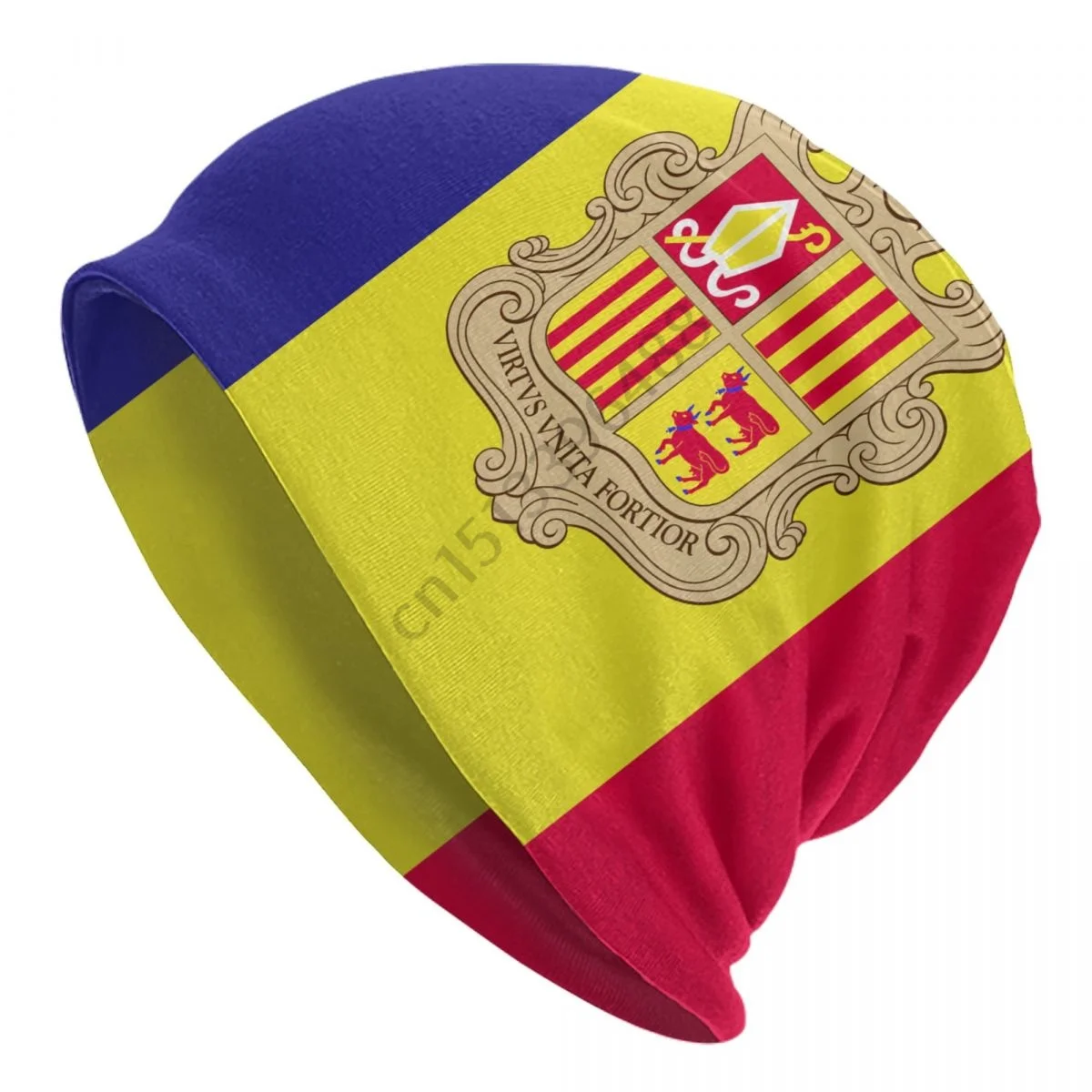 Andorra Flag Beanie Bonnet Knit Hats Men Women Cool Unisex Adult Winter Warm Skullies Beanies Cap