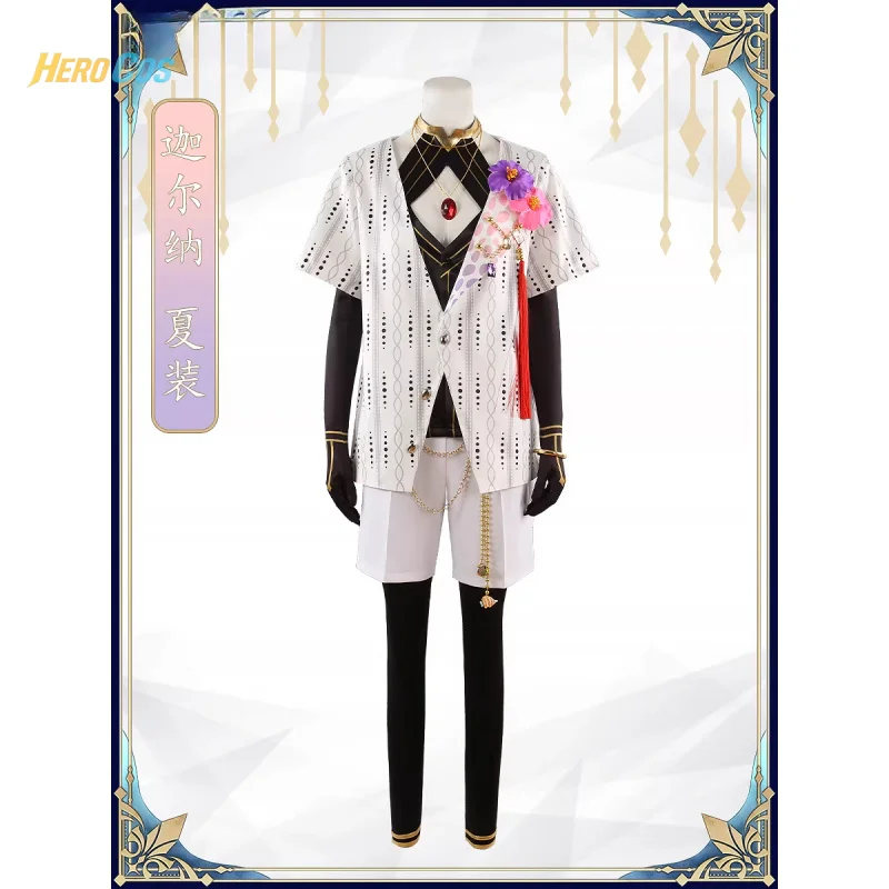 

HERO Cos Fate/Grand Order Karna Costume Sexy Uniform Halloween Party Role Play Outfit Women