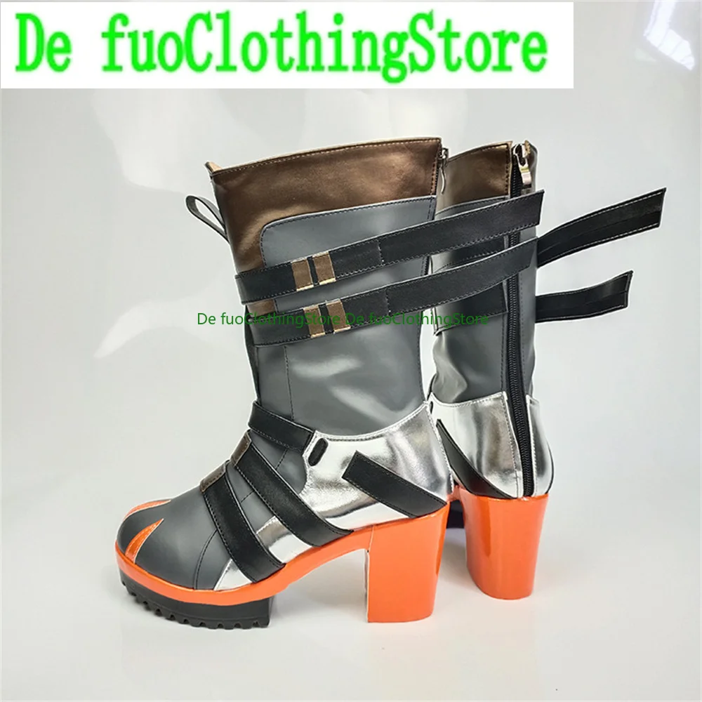Alban Knox-zapatos de Cosplay, botas, juego de Anime, fiesta, Halloween, Navidad, Defu, tienda de zapatos