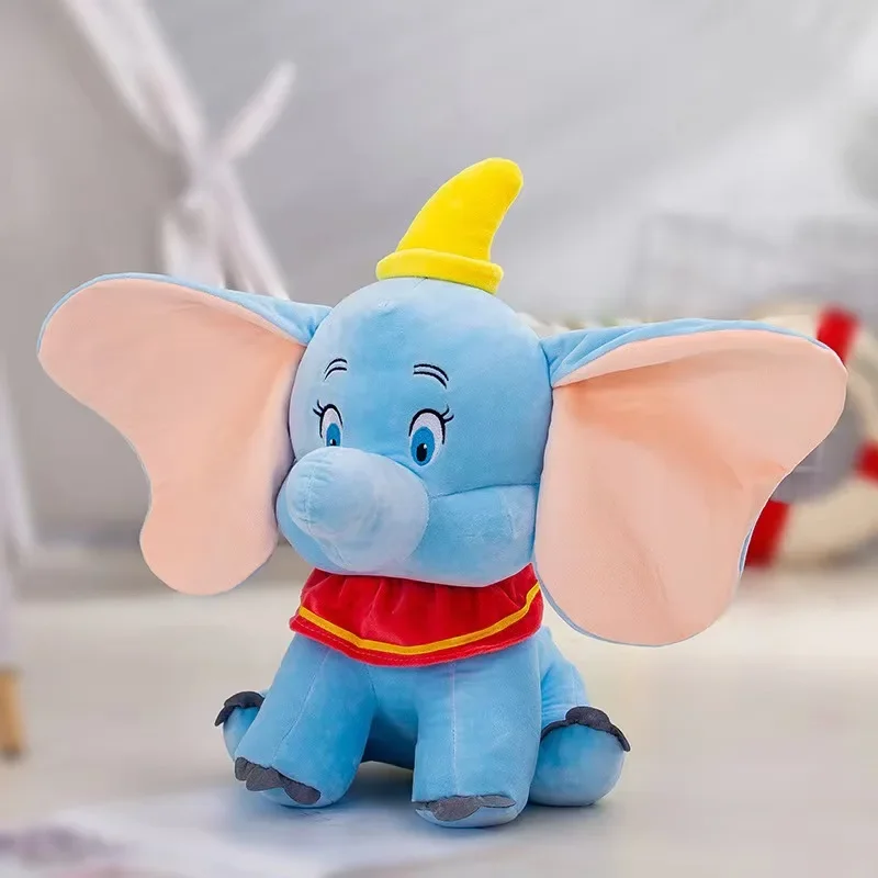 30-60CM Disney Dumbo Doll Anime Cartoon Wing Elephant Plush Toy Soft Cute Stuffed Collection Accompany Children\'s Birthday Gift